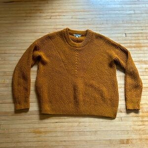 Burnt Orange Cotton Sweater From Madewell